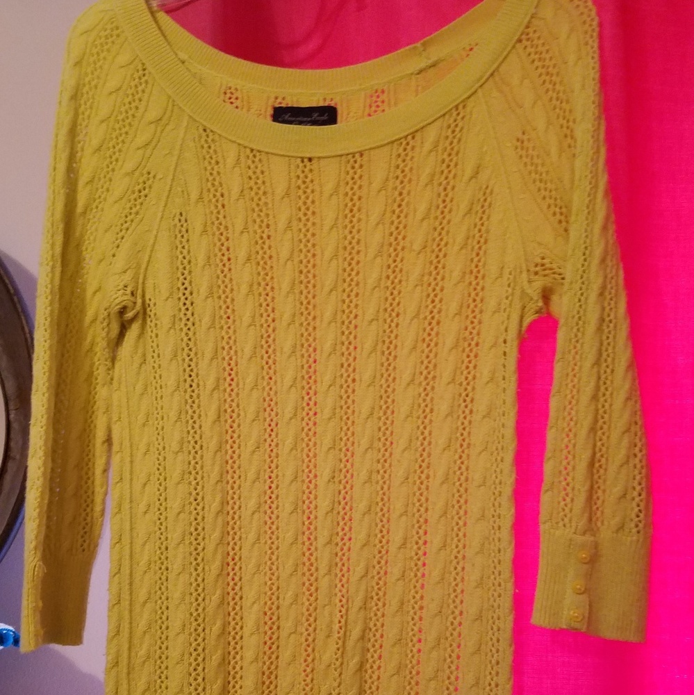 American Eagle Outfitters Braided Sweater